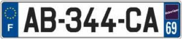 La plaque d’immatriculation La plaque d’immatriculation Plaque-fiscalte-automobile