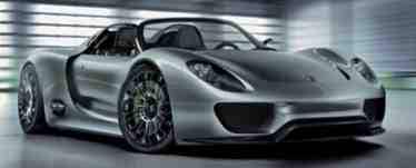 Porsche électrique hybride 918 Spyder plug-in Porsche électrique hybride 918 Spyder plug-in