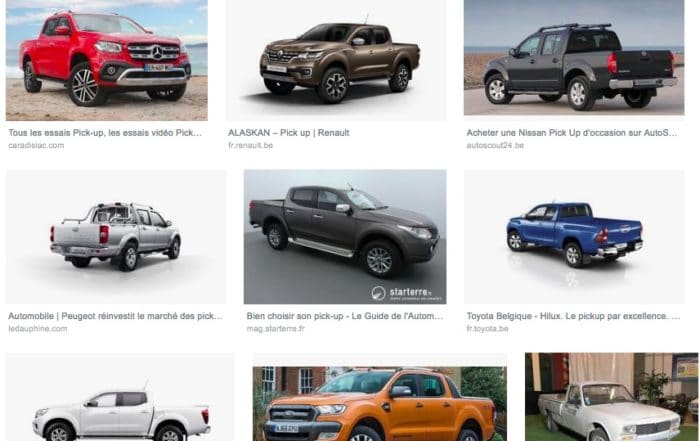 Toute la fiscalité sur les pick up